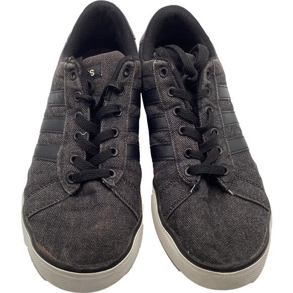 ADIDAS SE Daily Vulc (F76263) Casual Athletic Shoes Charcoal/Black Men's 7.5 - Picture 4 of 8